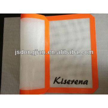 Tapete de fibra de vidro revestido de silicone antiaderente
